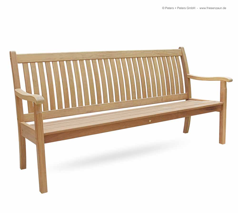 Gartenbank ROYAL - lieferbar als 1er, 2er, 2.5er, 3er und 4er Gartenbank - Markenqaulität aus Deutschland von Peters + Peters !