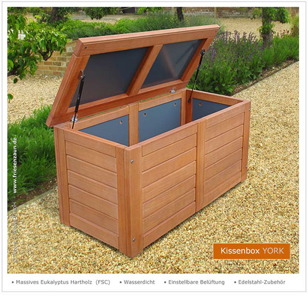 4er Gartenbank Windsor -  Gesamtbreite 240 cm - Sitzbreite 226 cm. Lieferbar in weiß oder in jedem anderen RAL-Farbton.