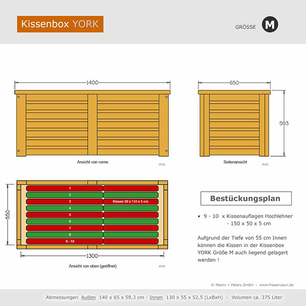 4er Gartenbank Windsor -  Gesamtbreite 240 cm - Sitzbreite 226 cm. Lieferbar in weiß oder in jedem anderen RAL-Farbton.