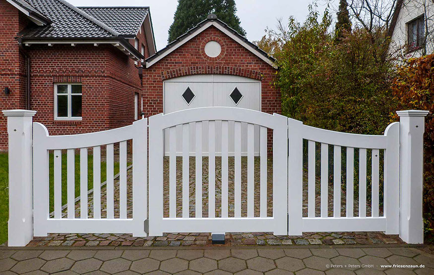 Schick, elegant und praktisch - Gartentor KORTENLAND