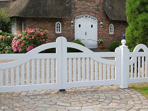 Orignal Sylter Friesentor und Gartenpforte LUXUS - Sylter Holztore aus dauerhaftem Hartholz im beliebtem Friesenstil erfüllen höchste Ansprüche