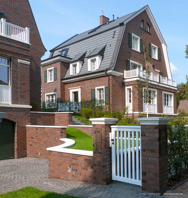 Terrassenzaun - Terrassengeländer weiß lackiert - Premium Tischlerqualität direkt vom Hersteller.