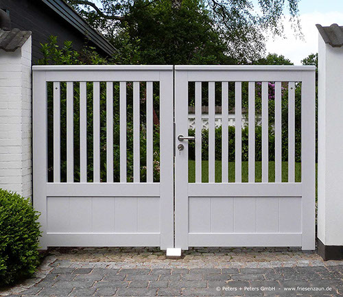 Schöne Sichtschutztore - Anspruchsvolle Gartentore mit Sichtschutz.