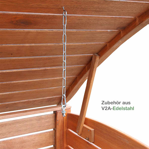 4er Gartenbank Windsor -  Gesamtbreite 240 cm - Sitzbreite 226 cm. Lieferbar in weiß oder in jedem anderen RAL-Farbton.