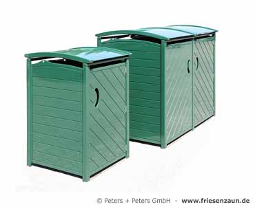 Sylter Mülltonnenverkleidung - Premium Müllbox SYLT mit 25 Jahren Garantie