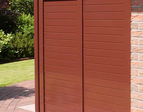 Gartentor BERGSTEDT - Weiße Holztore nach Maß gefertigt - Gartentore in mehr als 200 RAL-Farben.