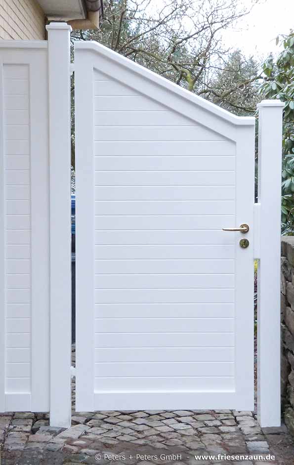 Individuelle Gartentor - Holztore aus wertvollem Hartholz - Qualität mit 25 Jahren Garantie.