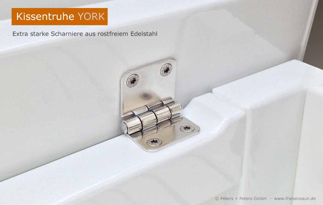 4er Gartenbank Windsor -  Gesamtbreite 240 cm - Sitzbreite 226 cm. Lieferbar in weiß oder in jedem anderen RAL-Farbton.