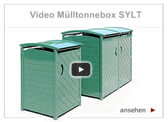 Video - Mülltonnenbox Sylt starten.