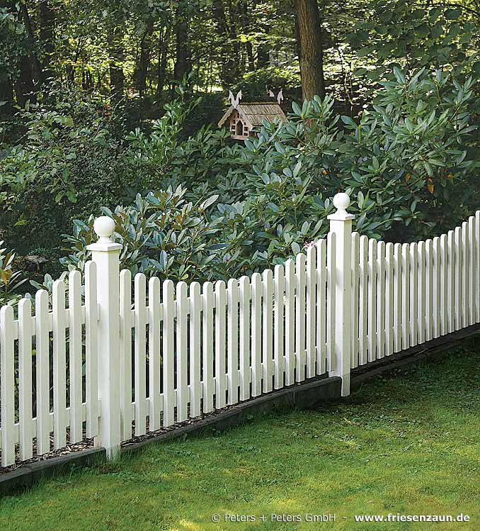 Exclisive Hardwood Gardenfence, Fence For Garden